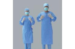 China Barrier Surgical Gown With Knitted Cuff / Water Resistant Operating Room Gown supplier