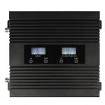 Black 2G 3G 4G Tri Band Network Booster Device Output Power 17dBm for sale