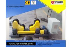 China Vessel self aligning welding turning roll , tank turning rolls supplier