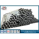 Q235 Tubular Steel Pole Hot Dip Galvanized Street Light 11m for sale