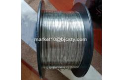 China 2mm Round Gr1 Titanium Wire On Spool Annealed And Bright Surface supplier