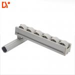 Aluminum Alloy Frame Roller Track Hardware With Plastic Roller Wheel 4 Meter for sale