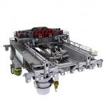 Four Beams Double Trolley Foundry Crane 80 Ton High Temperature Resistance for sale