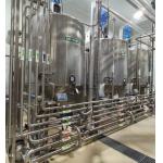 200-500 Kw Uht Milk Processing Plant PET Bottle Package Auto CIP Cleaning