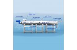 China 1.5T/H Spiral Precooking Stianless Steel Blaching Fruit Processing Equipment Full Automatic supplier