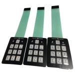 Male Connector Flat Graphic Panel Overlay with Adhesive Sticker Option for sale