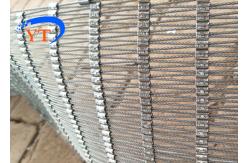 China Buckle Wire Rope Mesh Flexibility Customized Stainless Steel Non Rusting For Fence supplier
