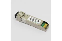 China Duplex LC 10G SFP+ Module CWDM 1270 - 1610 Wavelength Metal Enclosure supplier