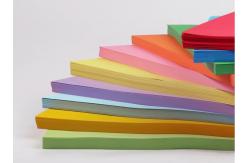China Matt Coloured Paper Sheets A5 Size 100 Sheets Pack supplier