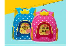 China Lovely Pumpkin Angel Design Neoprene Toddler Backpack With Dots supplier