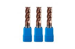 China 4 Flute Carbide Indexable Cutters Flat D10 Hrc45 Hrc55 Hrc65 Solid End Mill supplier