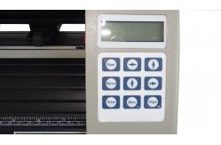 China Grey Stepper Motor 630mm 25 Inch Stickering Cutting Machine supplier