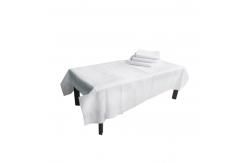 China Mothproof Disposable Bed Pads 126'' Width Nonwoven Sms Pp Bed Cover supplier