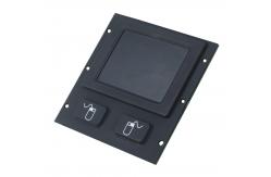 China Ip65 Weatherproof  Balck Rubber Industrial Touchpad Rear Panel Mounting supplier