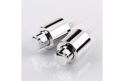 China Luxurious 18 / 410 Silver Cream Dispenser Pump With High Quality supplier