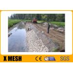 High Strength PVC Coated Gabion Baskets 2mx1mx1m ASTM A974 for sale