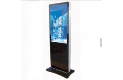 China UHD Indoor Multi Touch LCD Advertising Kiosk Floor Standing Digital Signage supplier
