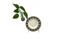 China 6.25 Home Kitchen Melamine Dinnerware Durable Non Toxic With Ripple supplier