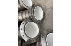 China Dia 20-800mm Alumina Ceramic Tubes Alumina Ceramic Lined Pipe supplier