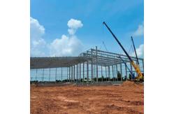China Lanjing Prefab Steel Structure Warehouse Fire Resistant Adaptable Steel Buildings supplier