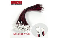 China Terminal Wire Harness Assembly Male And Female Electronic Wire 1.25mm Pitch supplier