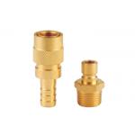 Brass Universal Type Mold Shut Off Coupling Rectus 86/87/88 series for sale