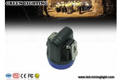 China ABS Light Weight LED Mining Light , Professional Miner Cap Lamp with 6000Lux supplier