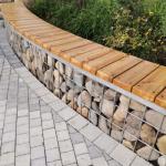 50x50mm Landscape Welded Mesh Gabion Garden Seat for sale