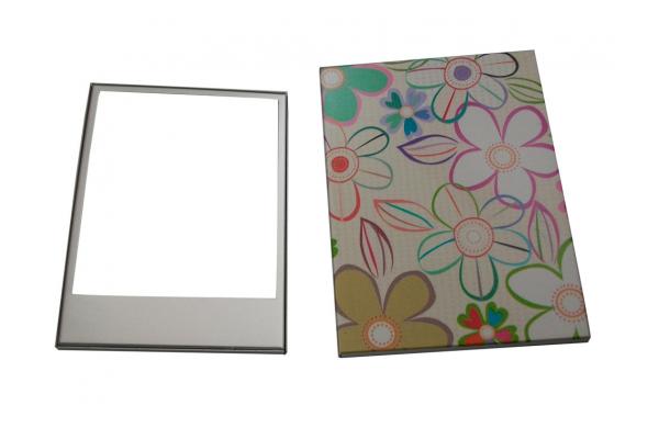 Aluminum square shape single compact mirror