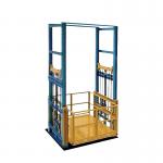 5000kg Hydraulic Small Cargo Lift Industrial Double Guide Rail Goods Lift for sale