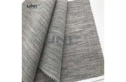 China Elastic Chest Canvas Garment Interfacing PA Coating For Uniform supplier