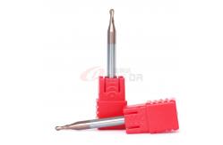 China 2mm Ball Nose Cutter Hss Cnc Ball Nose Router Bits Solid Carbide Hrc55 supplier