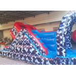 Floating Blow Up Water Obstacle Course Wind Resistant Easy Assembly