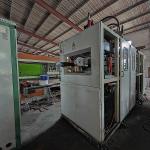 Industrial Plastic Thermoforming Machine Disposable Plastic Tea Cup Thermoforming Making Machine for sale