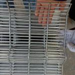heavy gauge small hole welded Anti climb security fence 358 wire mesh fence