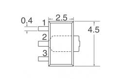 China Small High Speed Switching Diode , Integrated Circuits IC Component 2SK3065T100 supplier