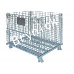 40x32x33 Inch Collapsible Metal Storage Containers , Industrial Collapsible Containers for sale