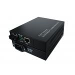 Single / Dual Fiber Optic Media Converter for sale