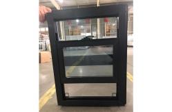 China Vinyl Tilt UPVC Single Hung Window Low U Factor For Colonials supplier