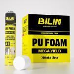 China Solvent Free Expandable Pu Foam Spray Fast Dry For Sealing And Bonding manufacturer