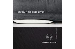 China SGS Memory Foam Dog Bed With Removable Washable Cover Polyester supplier