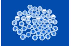 China Polished Or Frosted Fused Quartz Base Part Corrosion Resistant supplier