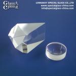 OEM Fused Silica Glass Optical Prism Lenses For Laser Cutting Machine for sale