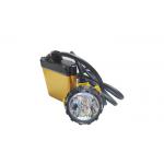 25000 Lux Underground Coal Mining Light Rechargeable Led Miner Cap Lamp 10.4Ah With Charger for sale