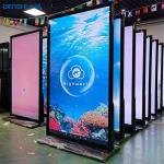 75 100 Inch Indoor Touch Screen Advertising Kiosk CMS Software LCD Displays