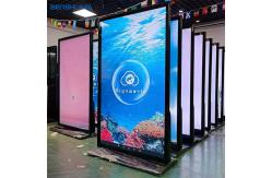 China 75 100 Inch Indoor Touch Screen Advertising Kiosk CMS Software LCD Displays supplier