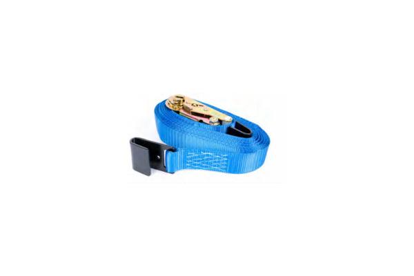 Rust Resistant Polyester Ratchet Tie Down Straps 2500 Lbs 2 Inches