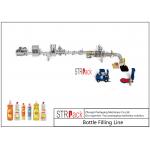 Linear 1L Dishwasher PET Bottle Filling Line With Bottle Unscrambler Machine for sale