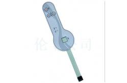 China Waterproof Lighted Keyboard Membrane Panel With Operating Force 50g To 500g supplier