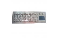 China Ip67 Wired Illuminated Steel Keyboard Vandal Proof Waterproof Touchpad Industrial supplier